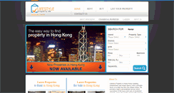 Desktop Screenshot of lfsproperty.com.hk